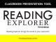 Reading Explorer Foundations Classroom Presentation Tool